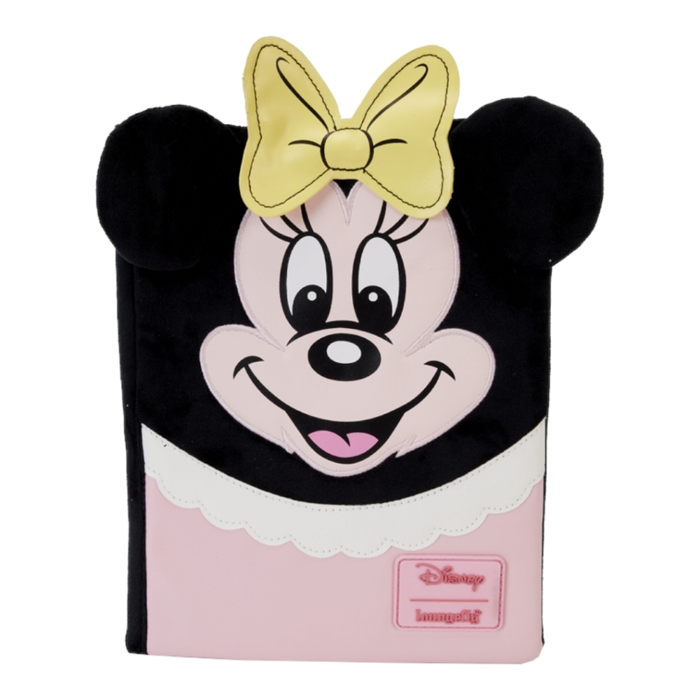 Disney100 Minnie Mouse Plush Refillable Stationery Journal